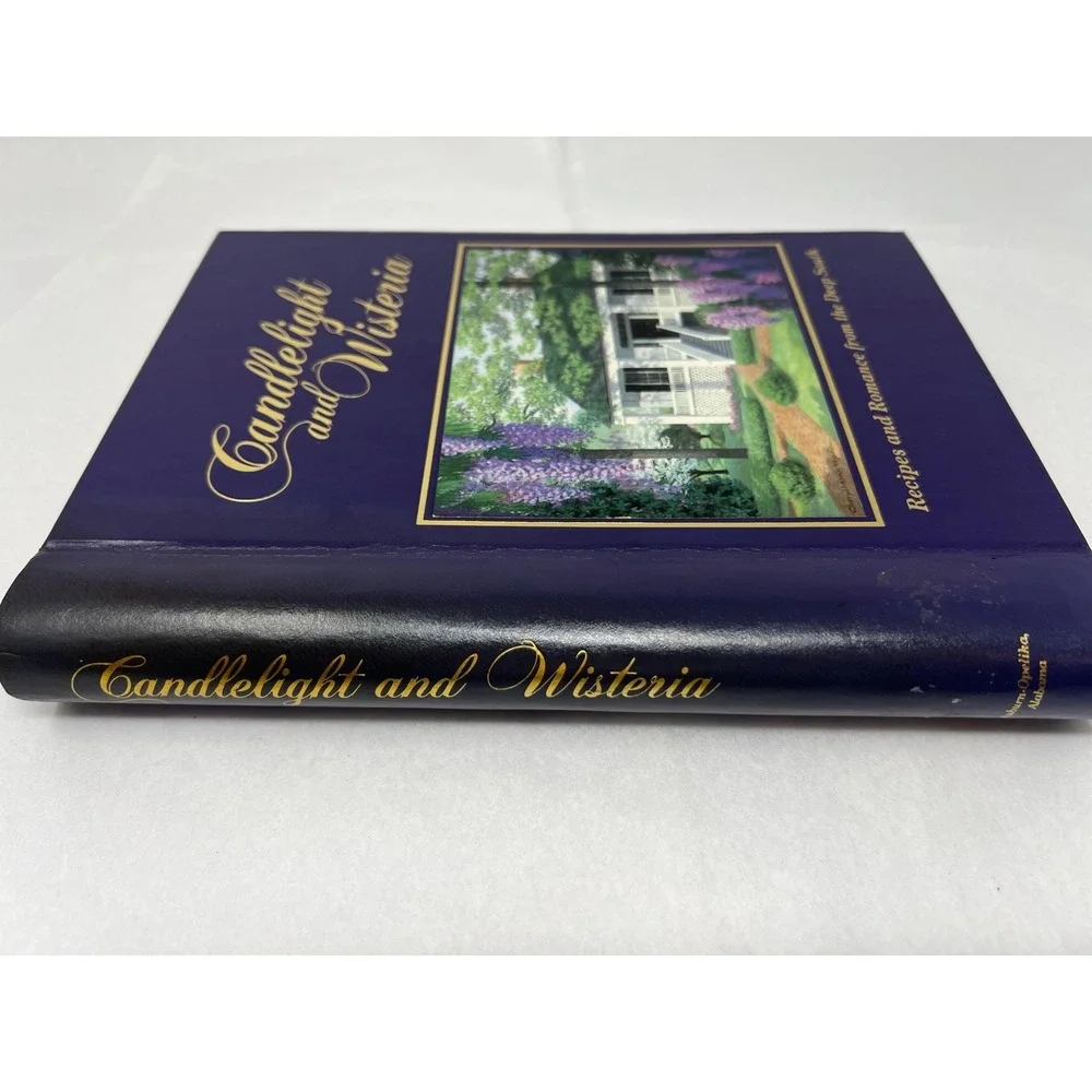 Candlelight & Wisteria Southern Cookbook (1993) Lee-Scott Academy Alabama‎